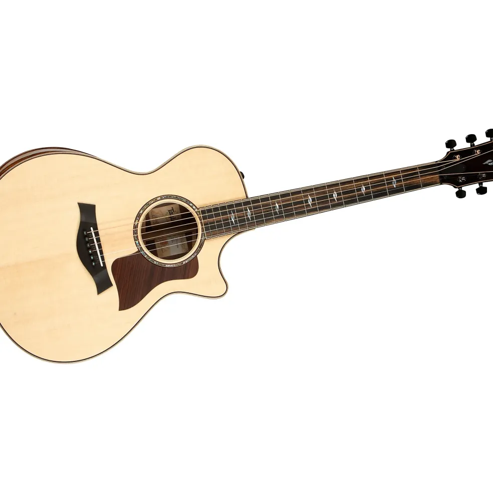 Taylor 812ce V-Class Grand Concert Acoustic-Electric Guitar Natural
