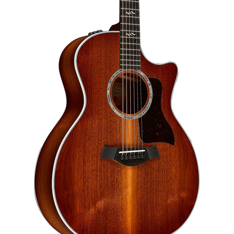 Taylor 424ce Walnut Special Edition Grand Auditorium Acoustic-Electric Guitar Shaded Edge Burst
