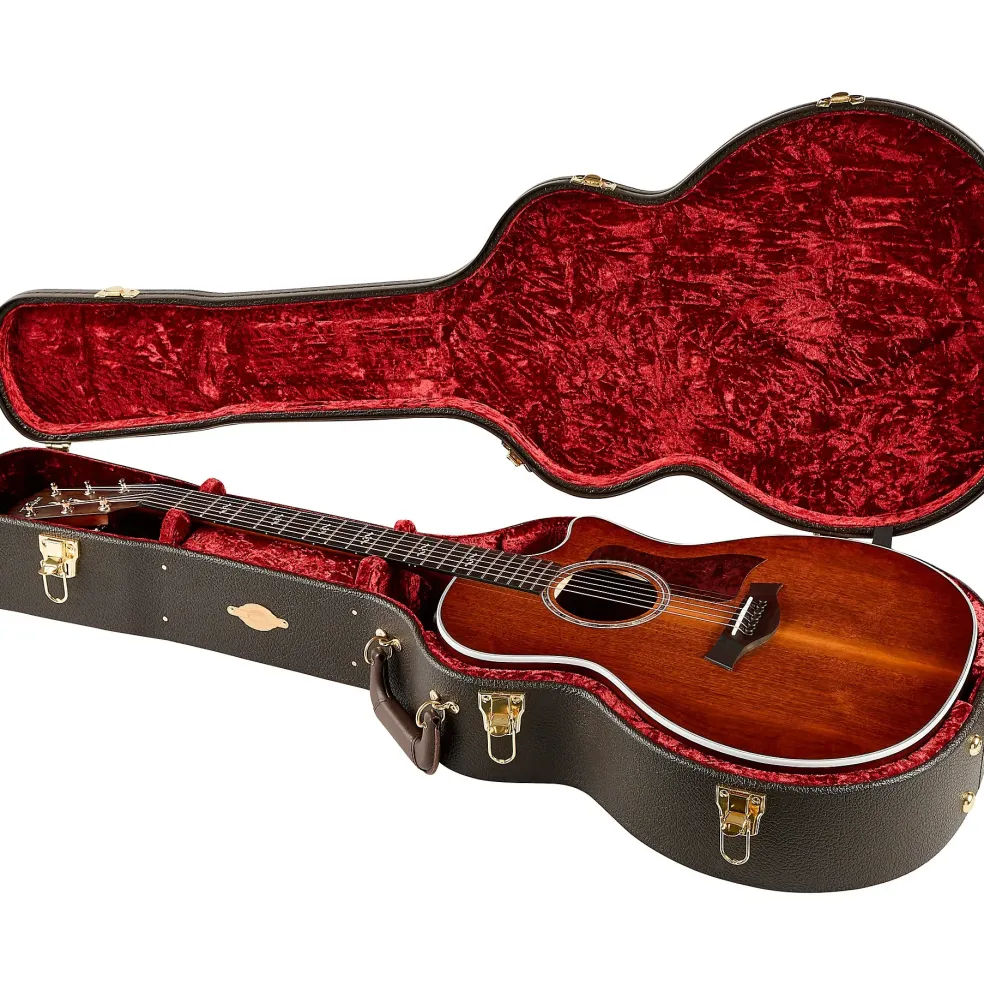 Taylor 424ce Walnut Special Edition Grand Auditorium Acoustic-Electric Guitar Shaded Edge Burst