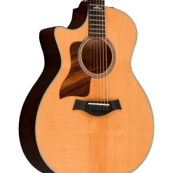 Taylor 614ce-LH V-Class Left-Handed Grand Auditorium Acoustic-Electric Guitar Brown Sugar