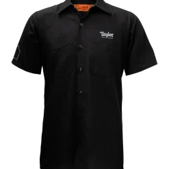 Taylor Crown Logo Work Shirt XX Large Black