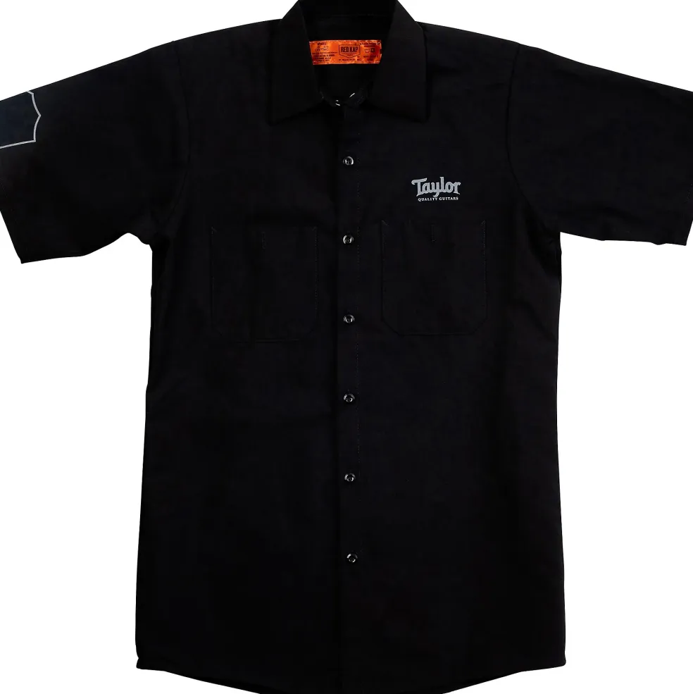Taylor Crown Logo Work Shirt XX Large Black