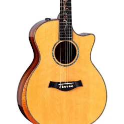 Taylor Custom Bearclaw Sitka Spruce-Bocote Grand Auditorium Acoustic-Electric Guitar Shaded Edge Burst
