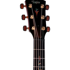 Taylor Custom Bearclaw Sitka Spruce-Bocote Grand Auditorium Acoustic-Electric Guitar Shaded Edge Burst