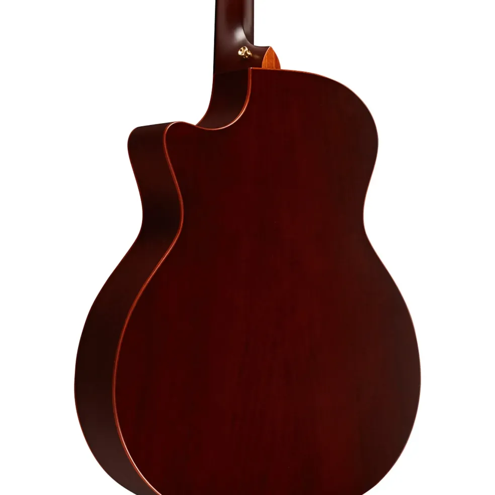 Taylor Custom Red Western Cedar-Red Ironbark Grand Auditorium Acoustic-Electric Guitar Red Mahogany