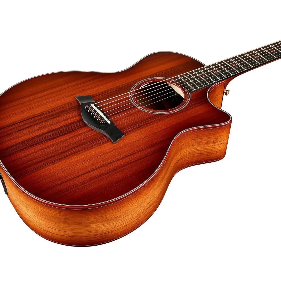 Taylor Custom Redwood-Honduran Rosewood Grand Auditorium Acoustic-Electric Guitar Light Shaded Edge Burst