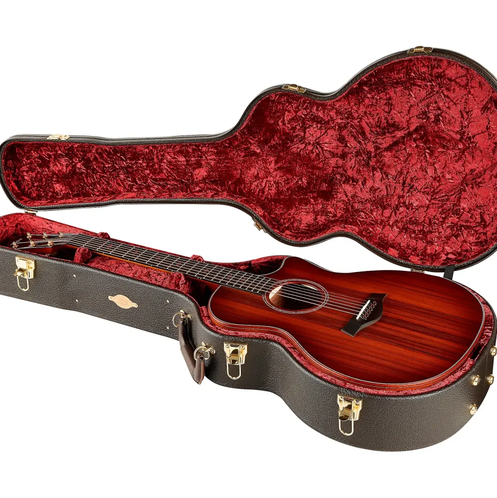 Taylor Custom Redwood-Honduran Rosewood Grand Auditorium Acoustic-Electric Guitar Light Shaded Edge Burst