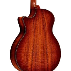 Taylor Custom Redwood-Master Grade Koa Grand Auditorium Acoustic-Electric Guitar Shaded Edge Burst