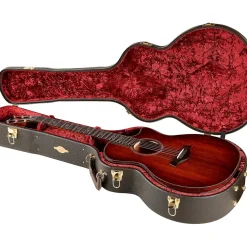 Taylor Custom Redwood-Master Grade Koa Grand Auditorium Acoustic-Electric Guitar Shaded Edge Burst