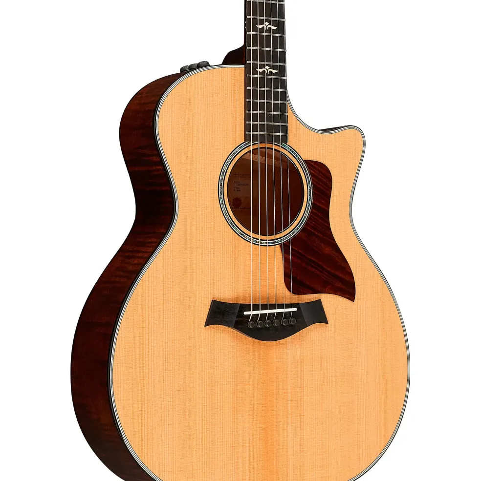 Taylor Custom Torrefied Spruce-Rosewood Grand Auditorium Acoustic-Electric Guitar Aged Toner