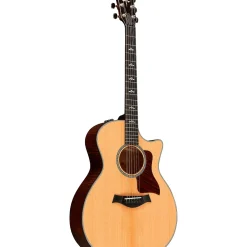 Taylor Custom Torrefied Spruce-Rosewood Grand Auditorium Acoustic-Electric Guitar Aged Toner