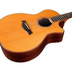 Taylor Custom Torrefied Spruce-Rosewood Grand Auditorium Acoustic-Electric Guitar Aged Toner
