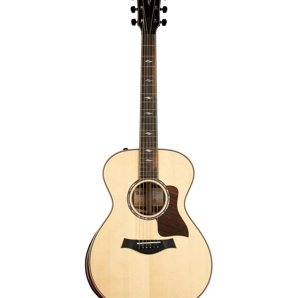Taylor 812e V-Class Grand Concert Acoustic-Electric Guitar Natural