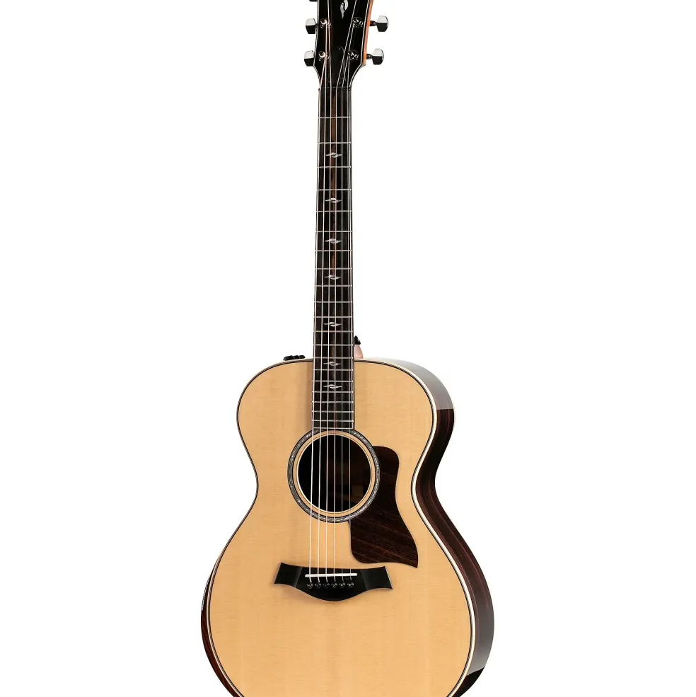 Taylor 812e V-Class Grand Concert Acoustic-Electric Guitar Natural
