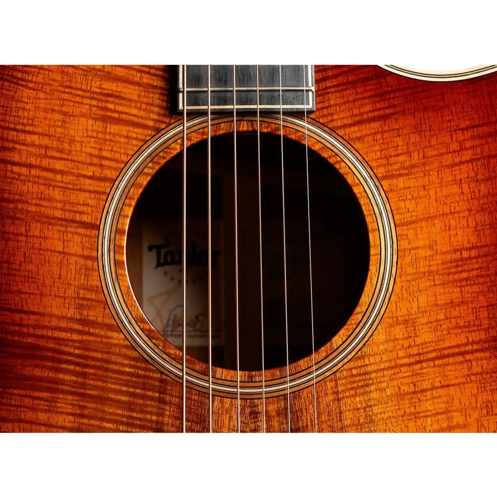Taylor K24ce AA Koa Auditorium Acoustic-Electric Guitar Shaded Edge Burst
