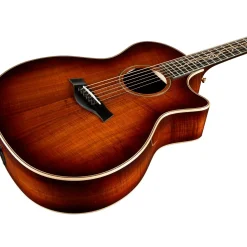 Taylor K24ce AA Koa Auditorium Acoustic-Electric Guitar Shaded Edge Burst