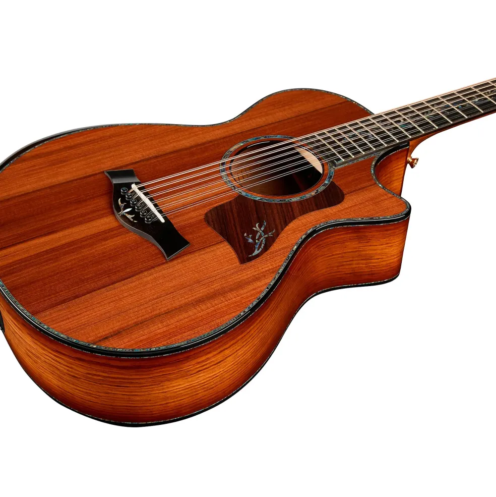 Taylor PS52ce Grand Concert 12-Fret 12-String Acoustic-Electric Guitar Shaded Edge Burst
