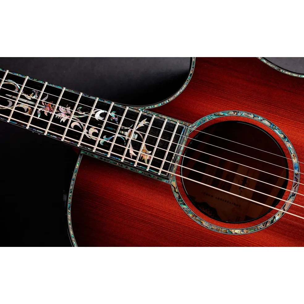Taylor PS14ce LTD 50th Anniversary Redwood Top Grand Auditorium Acoustic-Electric Guitar Shaded Edge Burst