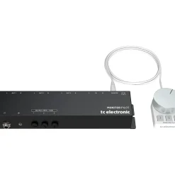 TC Electronic Monitor Pilot Multi-Monitor Switching Control Station with Elegant Desktop Controller and Calibrated Listening