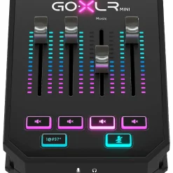 TC Helicon GoXLR Mini - Mixer and USB Audio Interface for Streamers, Gamers and Podcasters