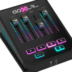 TC Helicon GoXLR Mini - Mixer and USB Audio Interface for Streamers, Gamers and Podcasters