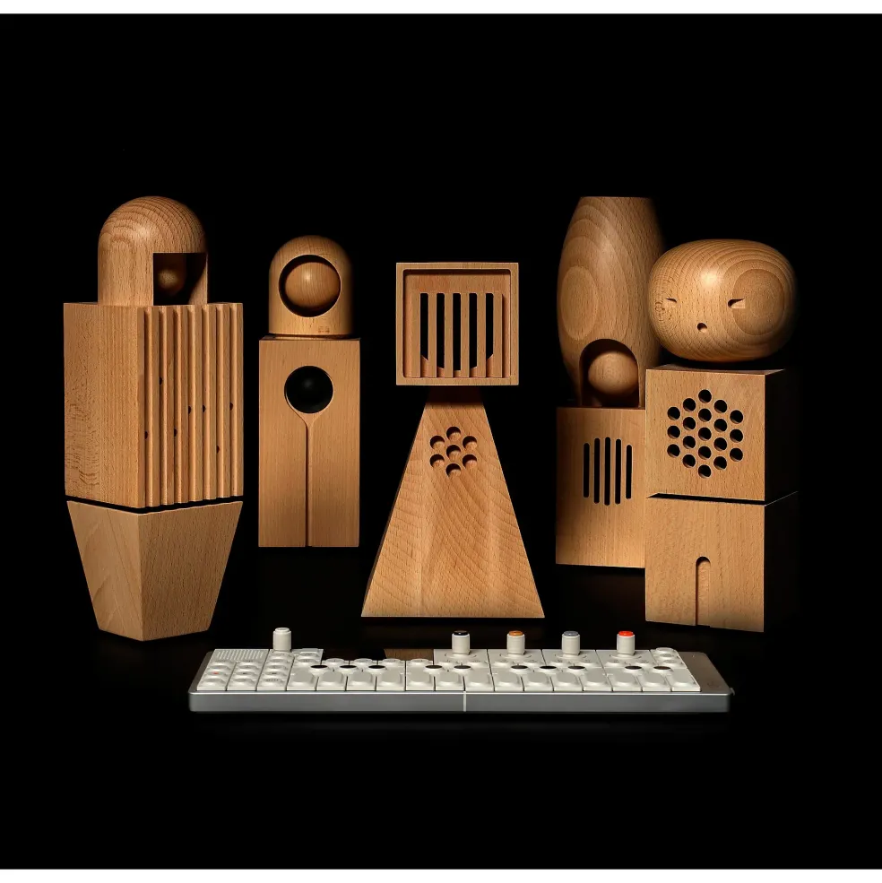 teenage engineering CH-8 Leila Wooden Choir Doll - Soprano