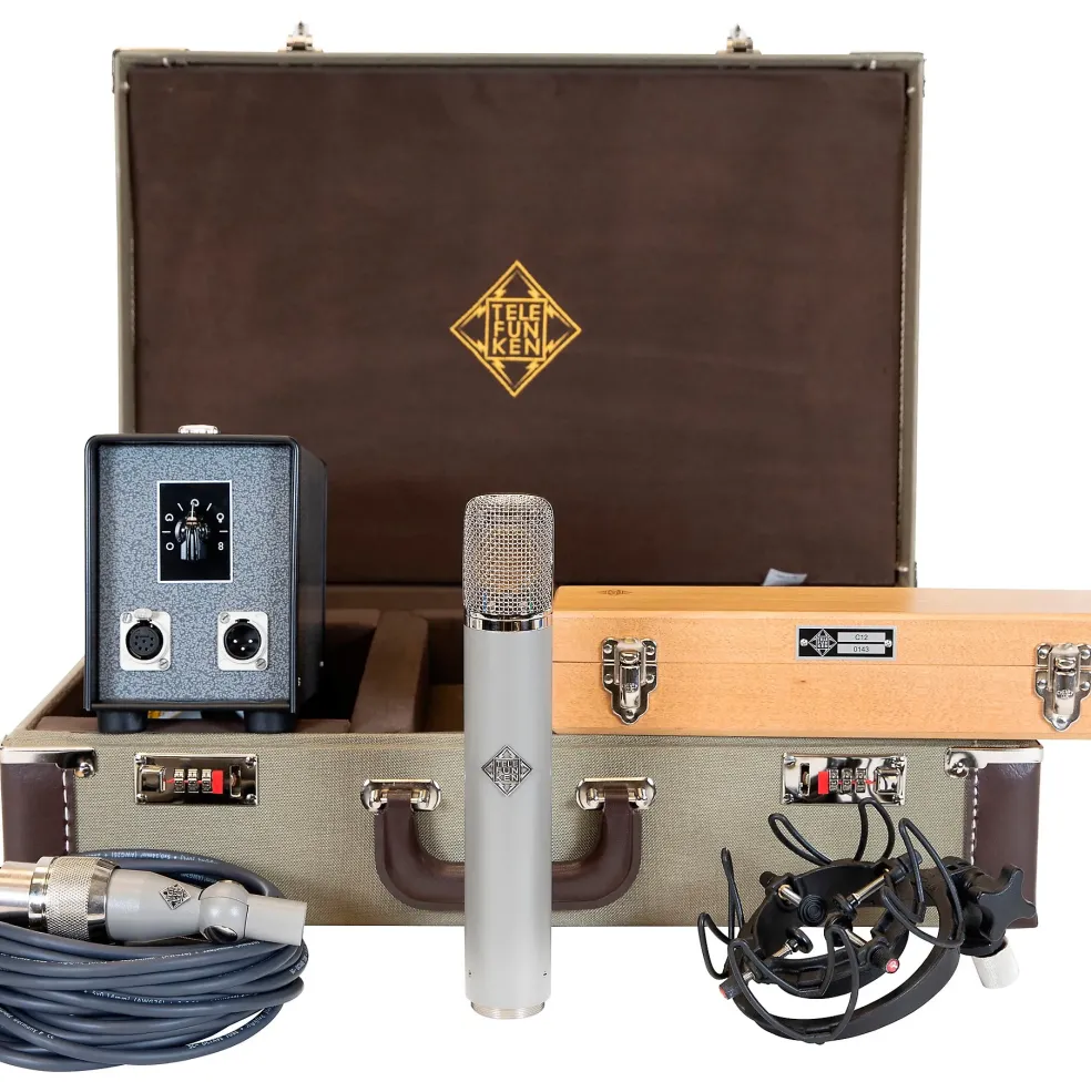 TELEFUNKEN C12 Tube Condenser Microphone With CK12 Capsule