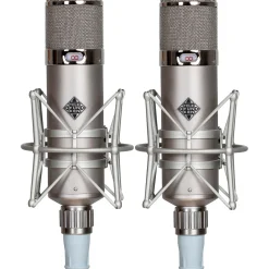 TELEFUNKEN U48 Stereo Set Tube Condenser Microphones Eith VF14K Tubes