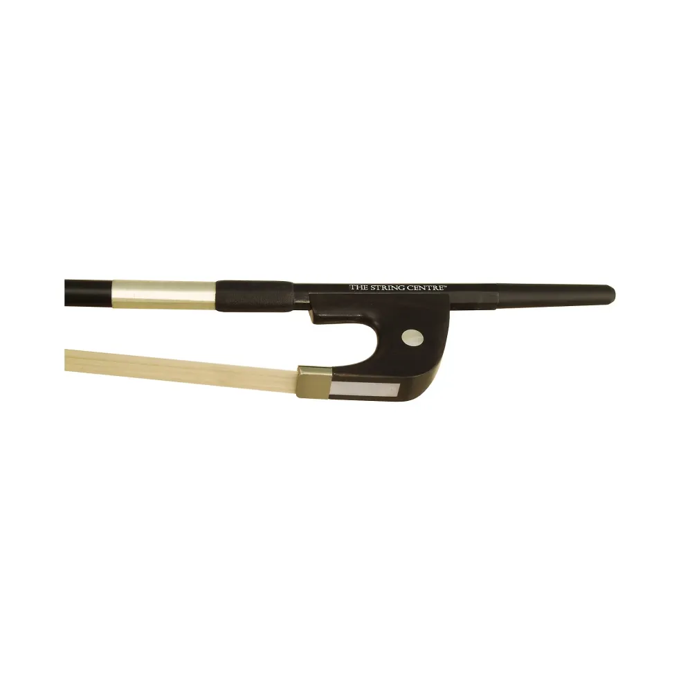 The String Centre FG Deluxe Series Fiberglass Composite Bass Bow 1/2 French