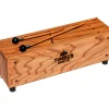 Timber Drum Company Slit Tongue Log Drum with Mallets