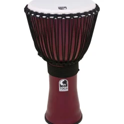 Toca Freestyle II Rope-Tuned Djembe 12 in. Deep Red