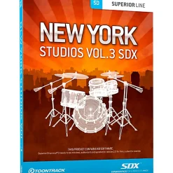Toontrack New York Studios Vol.3 SDX