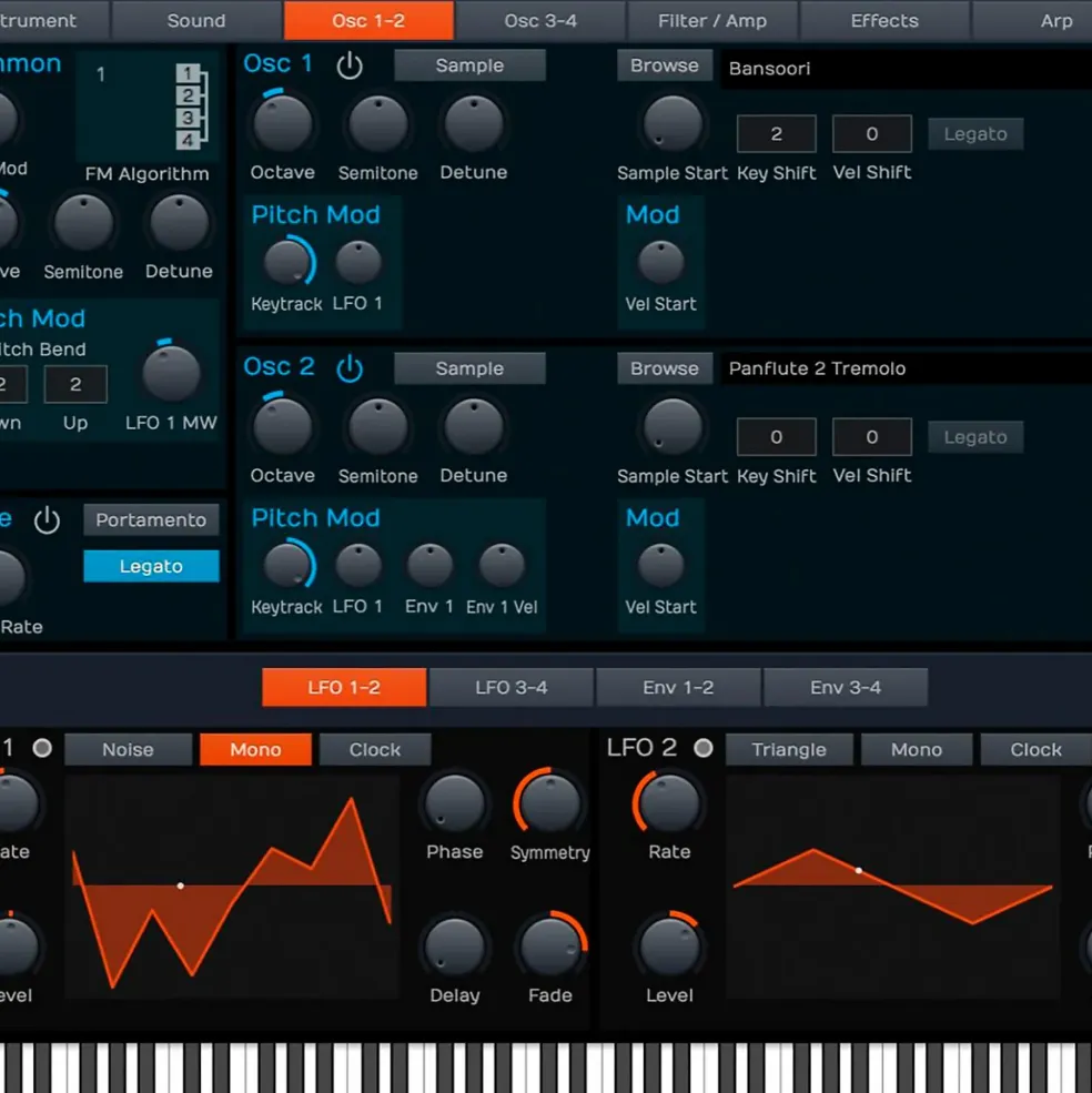 Tracktion Collective Synthesizer Plug-In