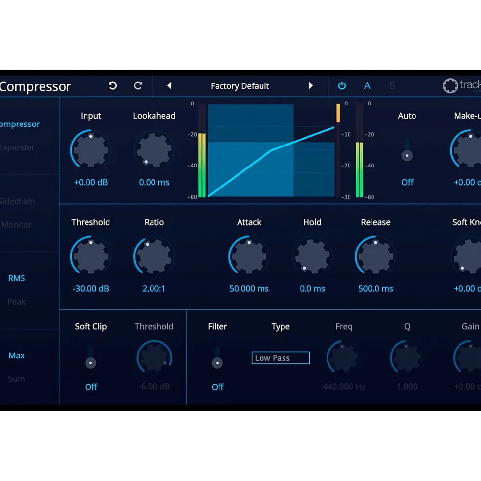 Tracktion DAW Essentials - Compressor