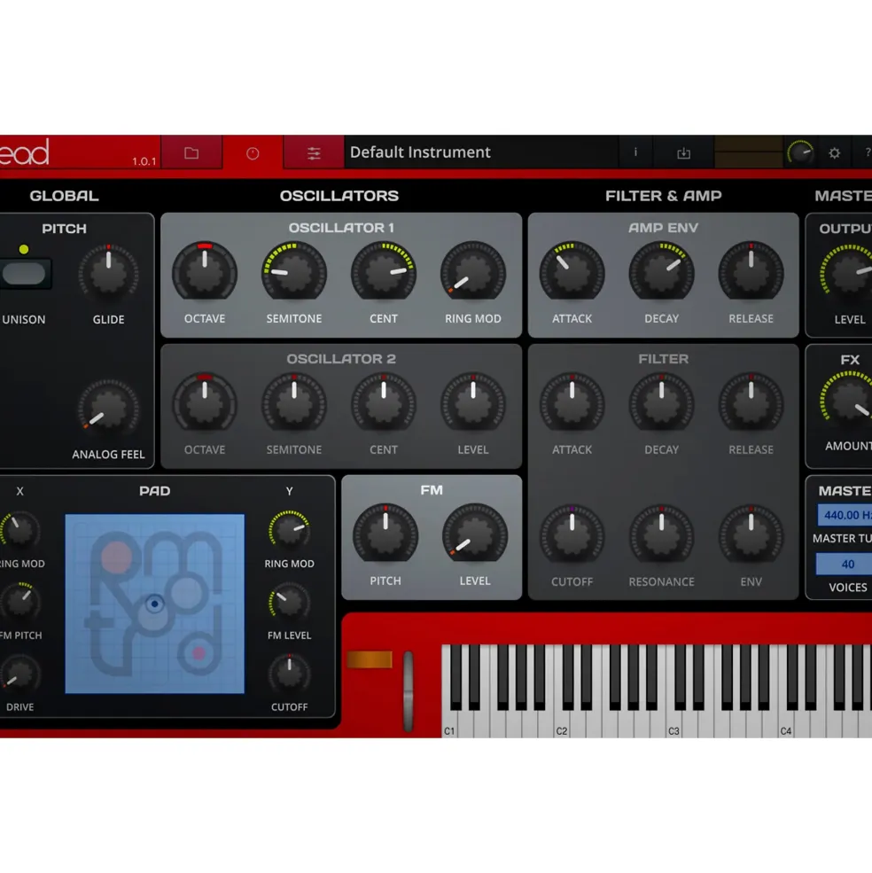 Tracktion RetroMod LEAD Virtual Instrument