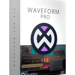 Tracktion Waveform Pro 12 + Recommended Content Software Bundle - Upgrade from Waveform Pro 11