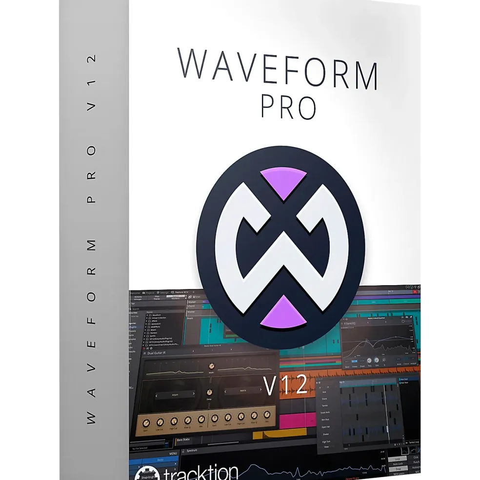 Tracktion Waveform Pro 12 DAW Software - Upgrade from Waveform Pro 11