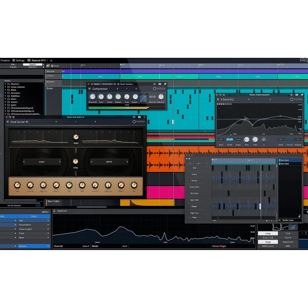 Tracktion Waveform Pro 12 DAW Software - Upgrade from Waveform Pro 11