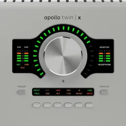Universal Audio Apollo Twin X QUAD 10x6 Gen 2 Thunderbolt 3 Audio Interface Essentials