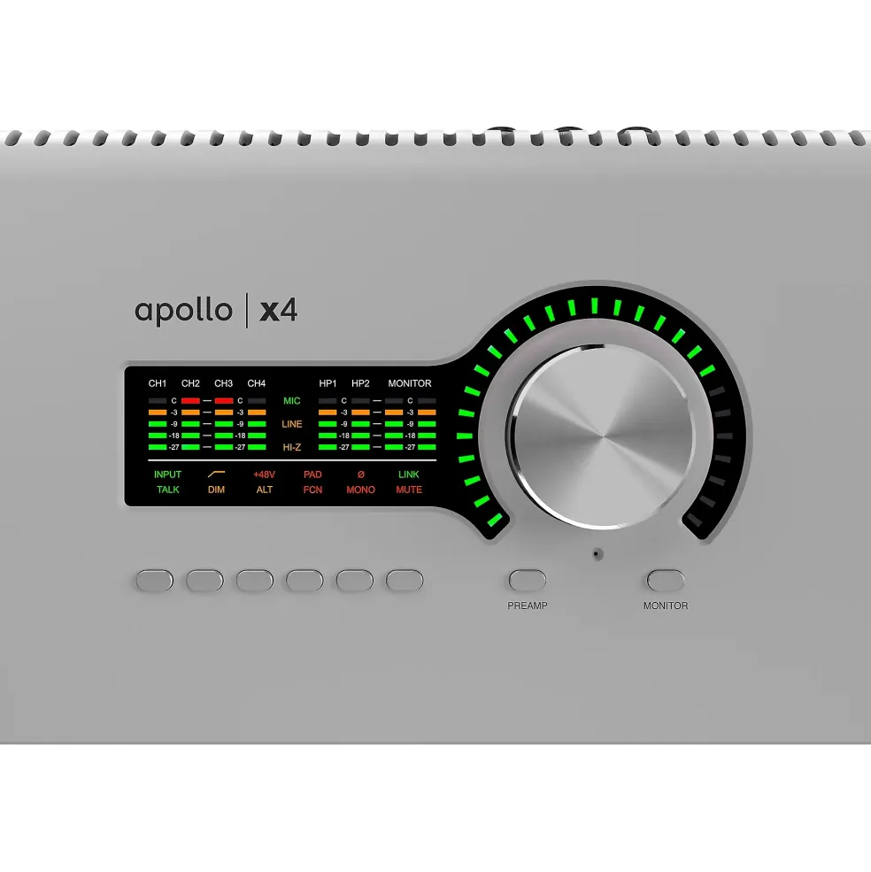 Universal Audio Apollo x4 Gen 2 12x18 Thunderbolt 3 Audio Interface Essentials