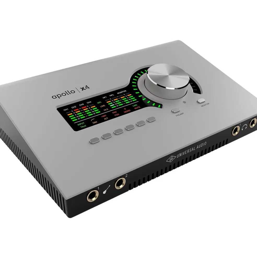 Universal Audio Apollo x4 Gen 2 12x18 Thunderbolt 3 Audio Interface Essentials
