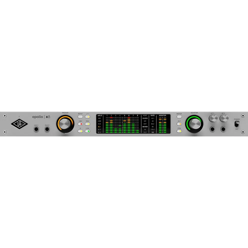 Universal Audio Apollo x8 Gen 2 18x24 Thunderbolt 3 Audio Interface Essentials