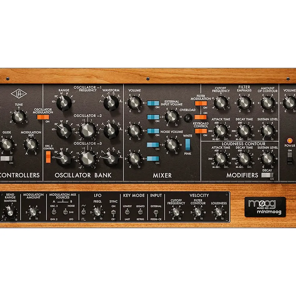 Universal Audio Moog Minimoog - UAD Instrument (Mac/Windows)