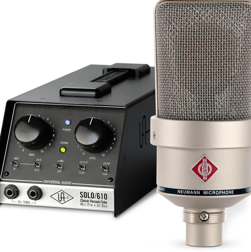 Universal Audio UA-S610 SOLO Vocal Chain Bundle With Neumann TLM 103 Anniversary Mic