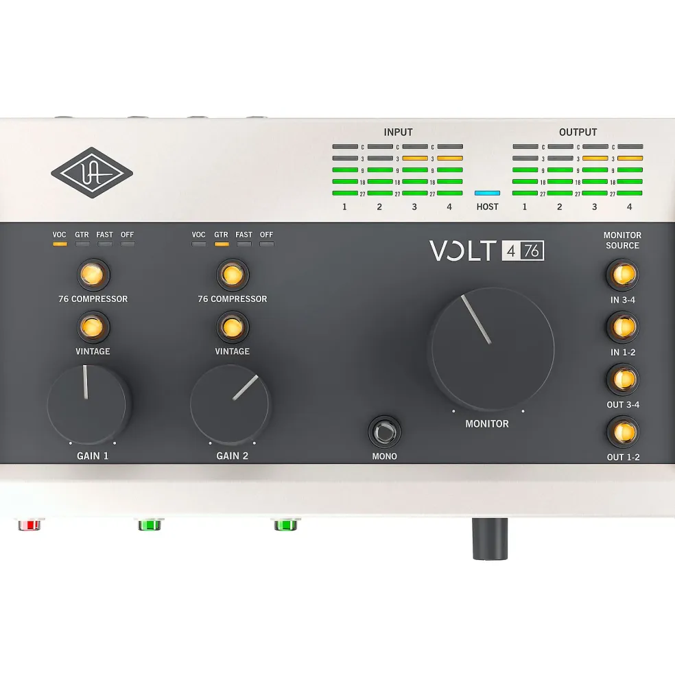 Universal Audio Volt 476 USB Recording Studio Audio Interface