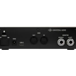Universal Audio Volt 2 With Harbinger Studio Monitor Pair, Stands & Cables SM505