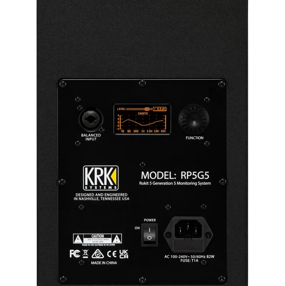 Universal Audio Volt 176 with KRK ROKIT G5 Studio Monitor Pair (Stands & Cables Included) ROKIT 5