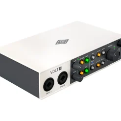 Universal Audio Volt 4 with KRK ROKIT G5 Studio Monitor Pair (Stands & Cables Included) ROKIT 5