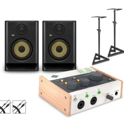 Universal Audio Volt 276 with KRK ROKIT G5 Studio Monitor Pair (Stands & Cables Included) ROKIT 5