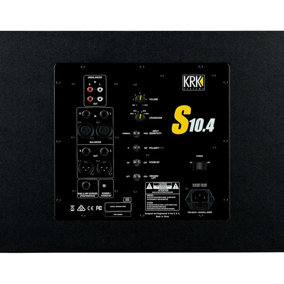Universal Audio Volt 276 with KRK ROKIT G5 Studio Monitor Pair & S10 Subwoofer (Stands & Cables Included) ROKIT 8